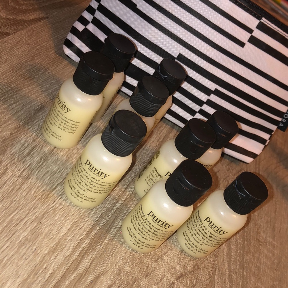 Purity facial cleanser samples